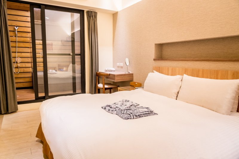  台東。中正藏書館 | 湯旅雙人房(雙人湯池)